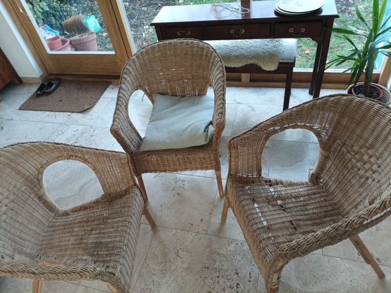 image for Three chairs from Ikea