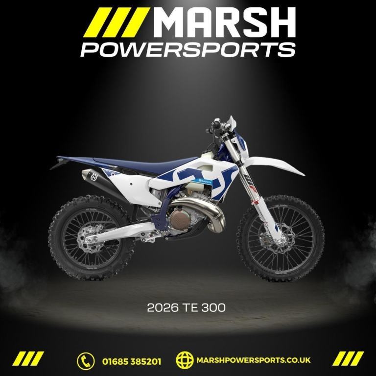 TE300 2026 Model - Husqvarna Main Dealer - Reserve NOW!