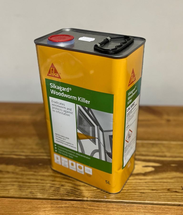 Sika Woodworm Killer Treatment - Clear 10L