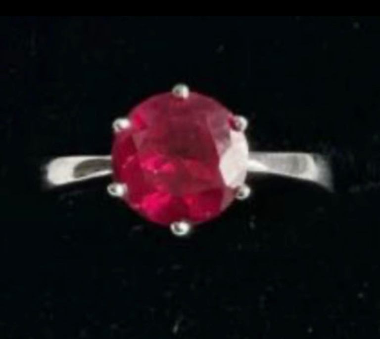 Ruby Engagement/Eternity Ring 3ct Size P