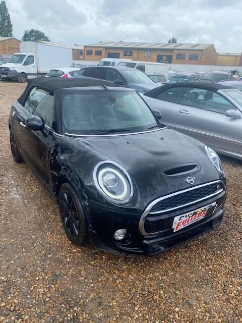 2018 MINI Convertible 2.0 Cooper S II 2dr DAMAGED REPAIRABLE SALVAGE CONVERTIBLE Petrol Manual