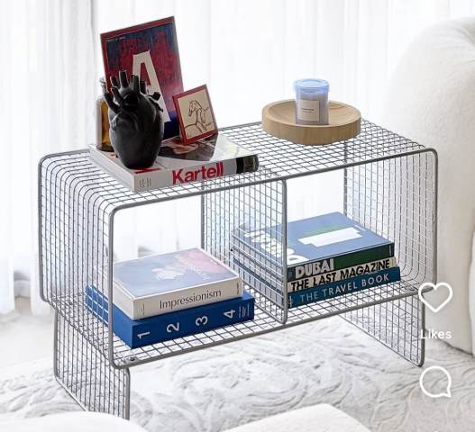 Stylish Metal Wire Cabinet, £80.00 for Sale in Mitcham, London