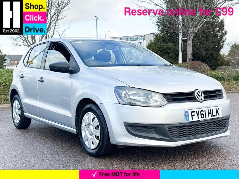 2011 Volkswagen Polo 1.2 S Hatchback 5dr Petrol Manual Euro 5 (A/C) (60 ps) HATCHBACK Petrol Manual