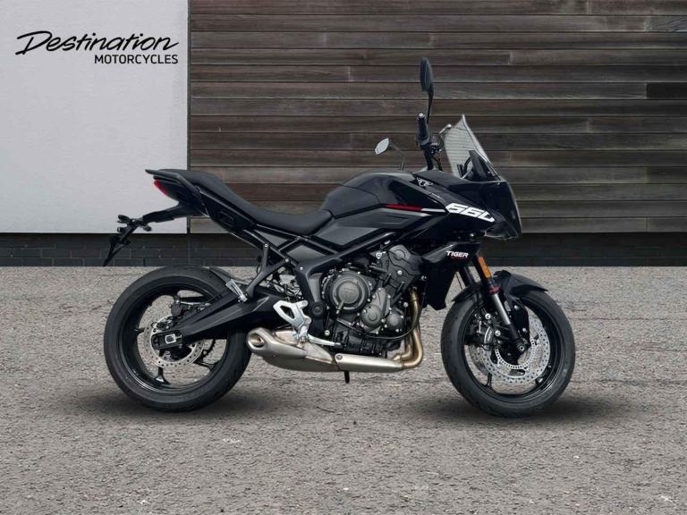 2025 Triumph Tiger Sport 660 STANDARD COLOUR Petrol black 6 Speed