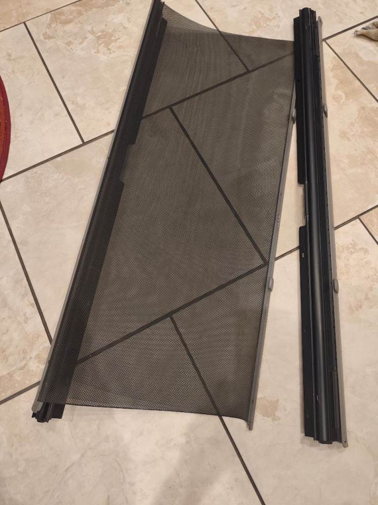 VW T5 LWB shuttle rear quarter sunshades