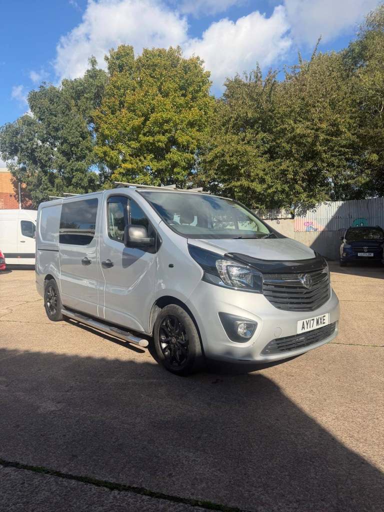 2017 Vauxhall Vivaro 2900 1.6CDTI 120PS Sportive H1 DoubleCab PANEL VAN Diesel Manual