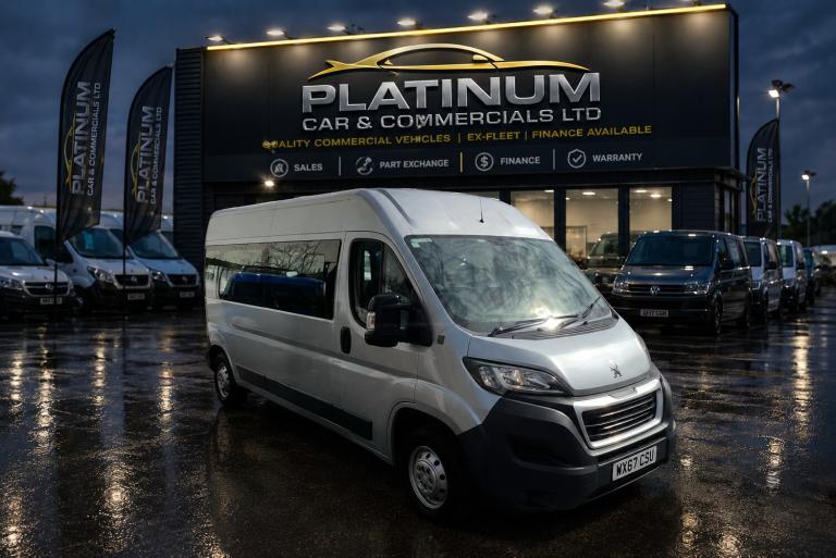 2017 Peugeot Boxer 2.0 BlueHDi H2 Window Van 130ps WINDOW VAN Diesel Manual