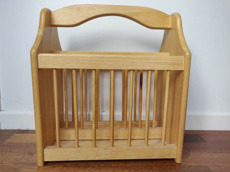 Wooden Magazine Rack by John Lewis