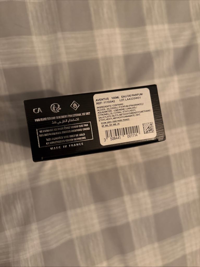 Creed Aventus 100ml Eau De Parfum Spray for Men