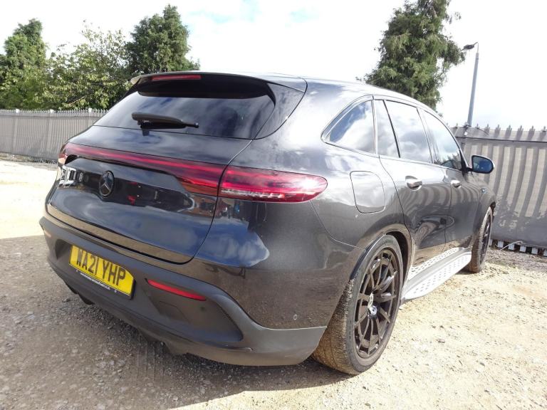 2021 21 REG MERCEDES BENZ EQC 400 AMG LINE 4MATIC ELECTRIC AUTO DAMAGED SALVAGE