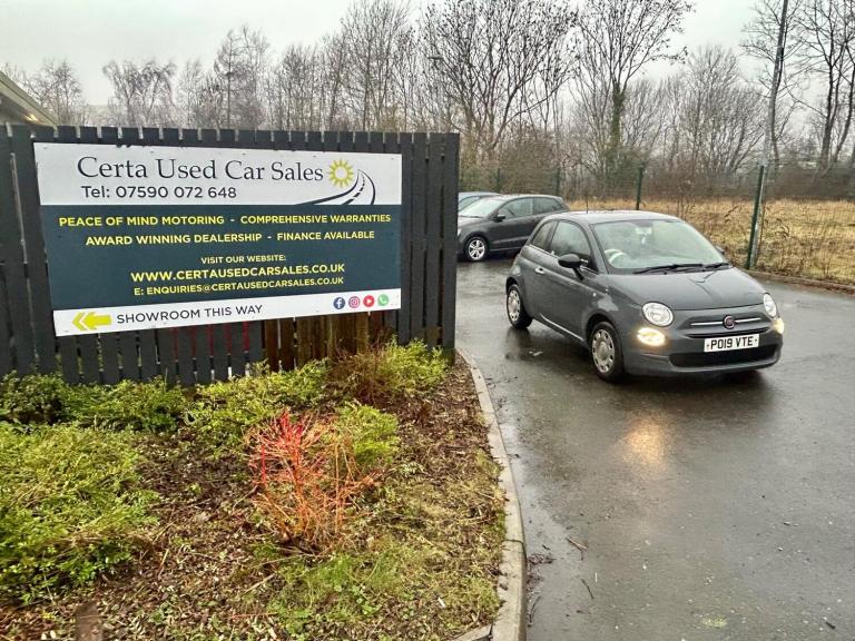  Fiat 500 1.2 Pop Euro 6 (s/s) 3dr Petrol Manual