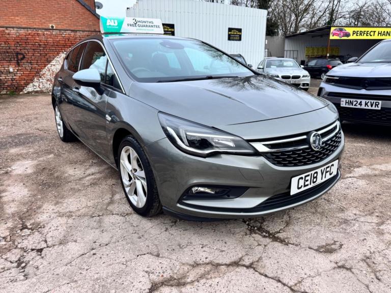 2018 Vauxhall Astra 1.4i 16V SRi 5dr HATCHBACK PETROL Manual