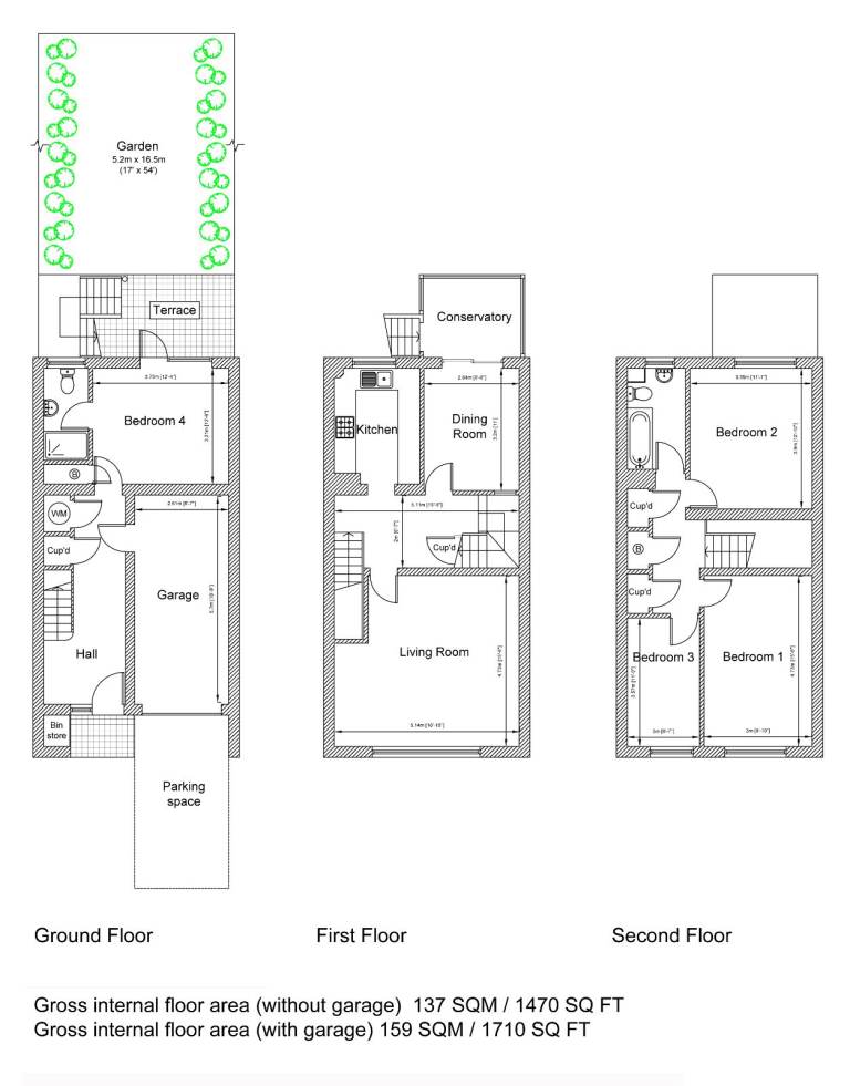 4 Bedroom townhouse to rent Beckenham 