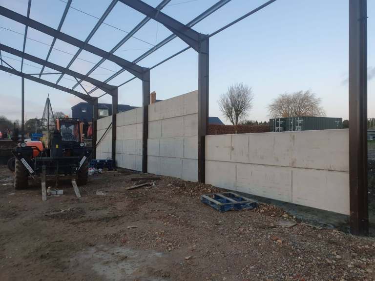 Why wait Concrete panels ex stock - all types - lego blocks - L shapes - £ 205.00 deliv