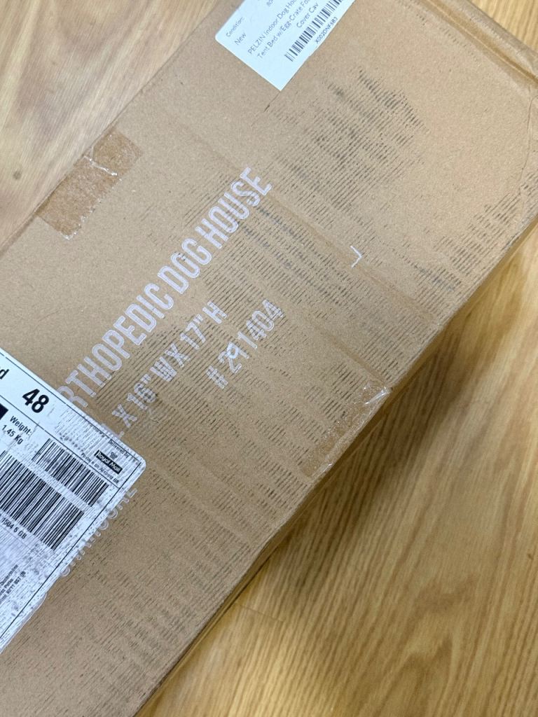 Orthopedic Indoor Dog House / Bed – Brand New