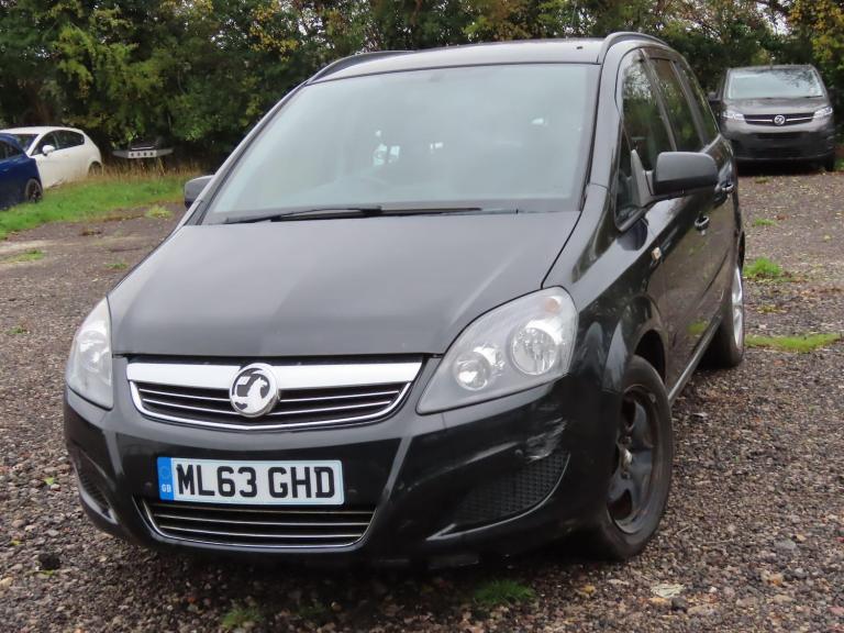 2013 Vauxhall Zafira 1.6i [115] Exclusiv 5dr MPV PETROL Manual