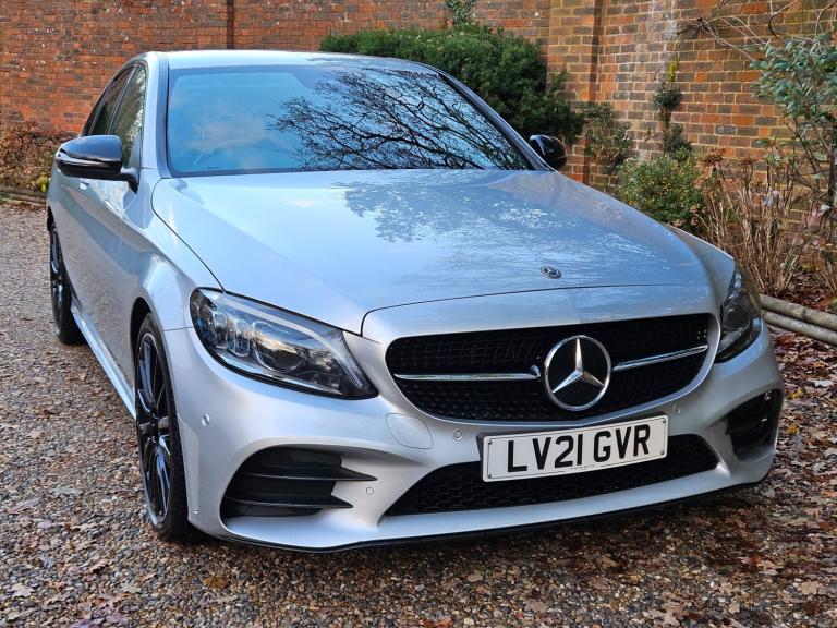2021 Mercedes-Benz C Class C220d AMG Line Night Edition Premium 4dr 9G-Tronic SALOON Diesel Autom...