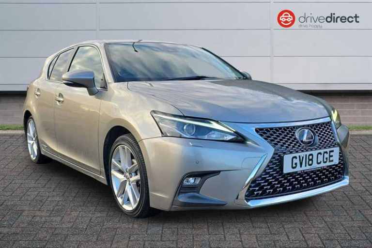 2018 Lexus CT 200h 1.8 Premier 5dr CVT HATCHBACK PETROL/ELECTRIC Automatic