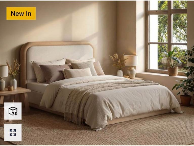Brand new king size double bed frame