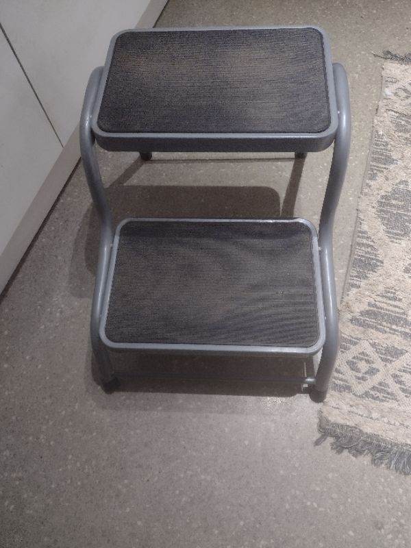 Double step for caravan