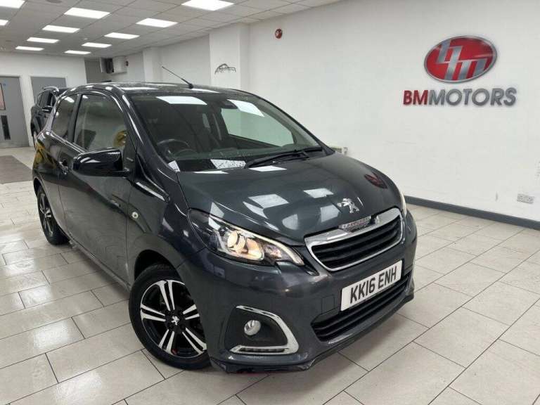2016 Peugeot 108 1.2 PureTech GT Line Hatchback 3dr Petrol Manual Euro 6 (82 ps) Hatchback Petrol...