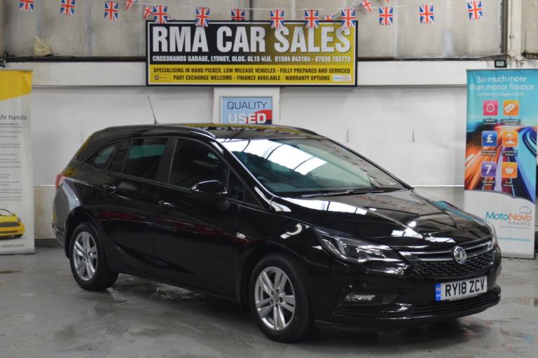 2018 Vauxhall Astra 1.6 CDTi 16V 110 Design LOW MILEAGE + ULEZ COMPLIANT Estate Diesel Manual
