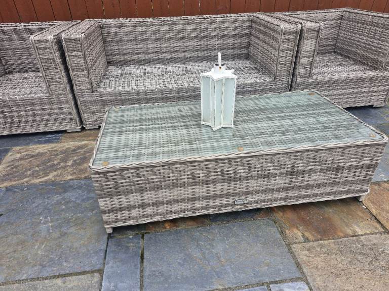 Rattan Garden Sofa Set