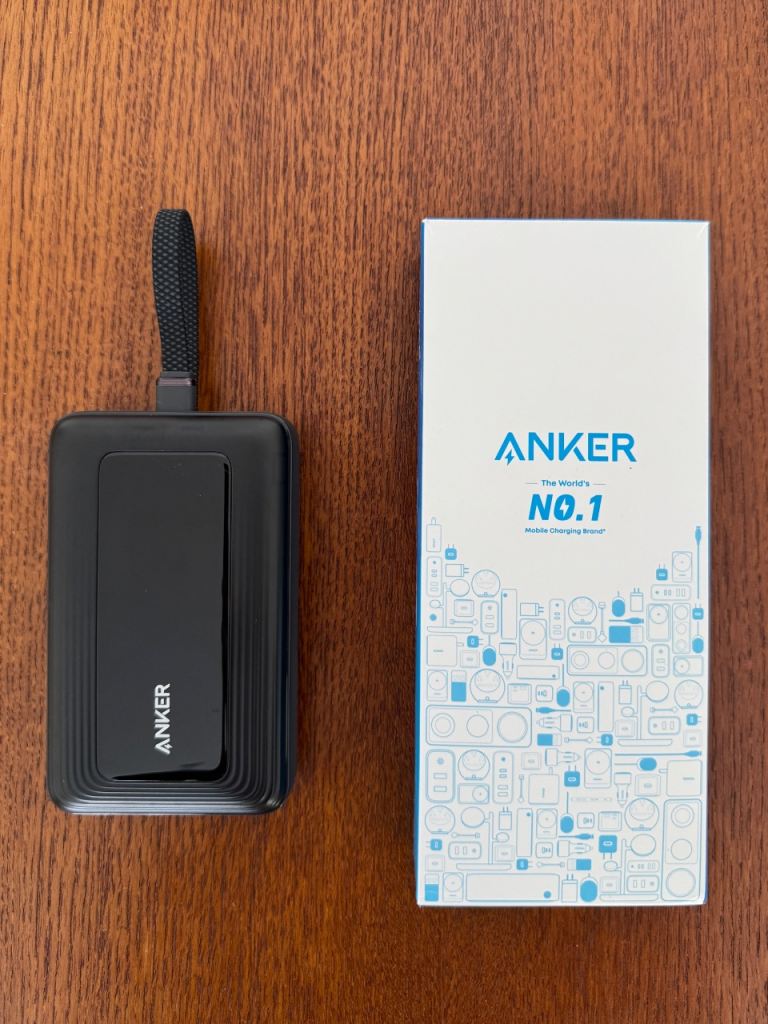 Anker Zolo 20k Power Bank – Brand New, Built-in Cable