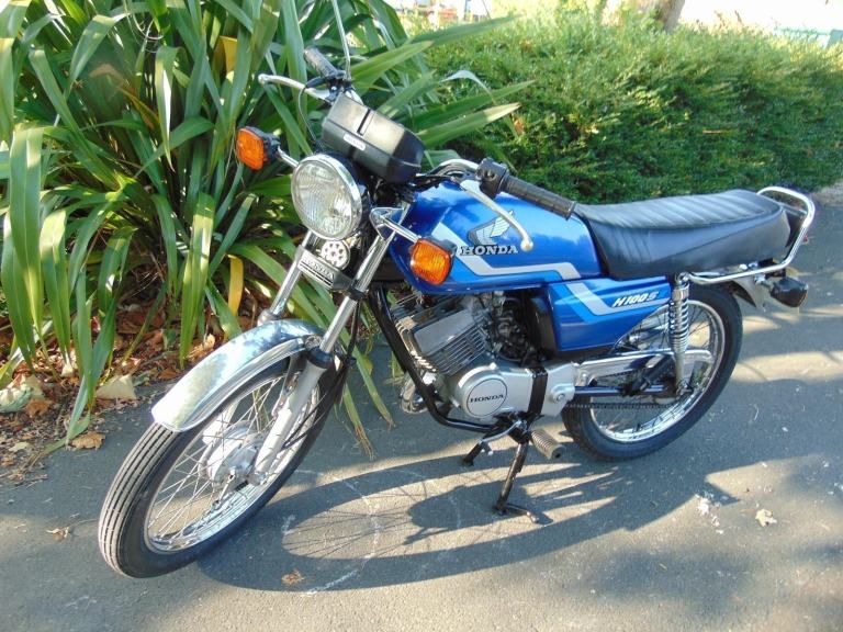 Honda H100 1992 Classic Japanese 100cc 2stroke original light serviced ride away