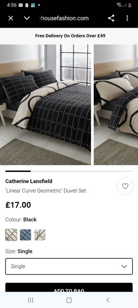 Duvet cover