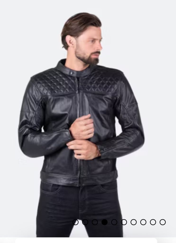 Motorbike Jacket (new) Leather 