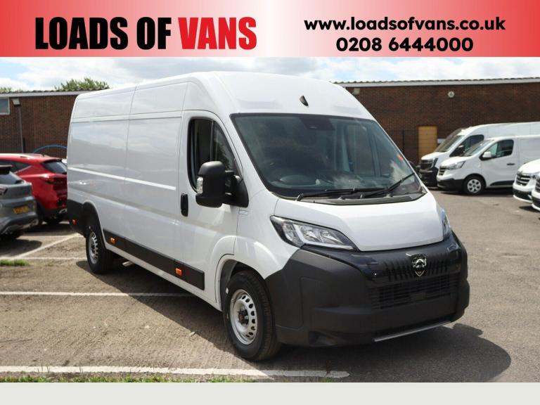 2025 Peugeot Boxer 2.2 BlueHDi 140 L4H2 435 Professional PANEL VAN Diesel Manual