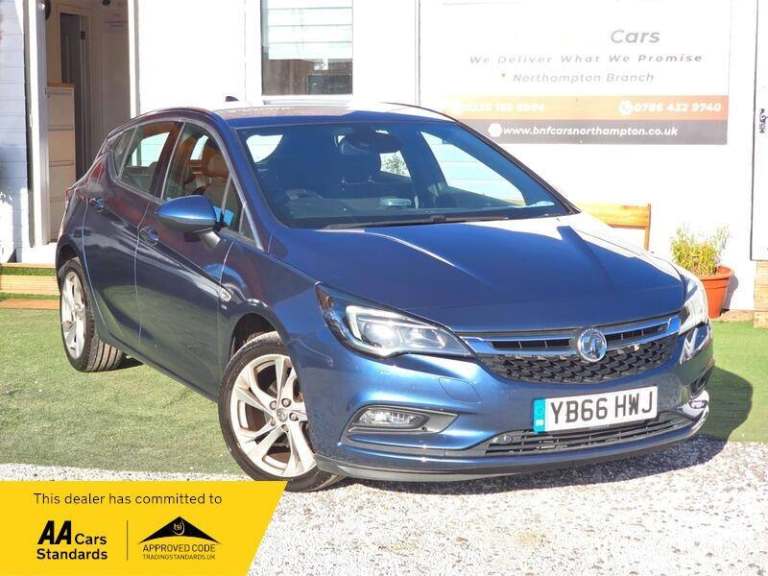 2016 Vauxhall Astra 1.4i Turbo SRi Nav Auto Euro 6 (s/s) 5dr HATCHBACK Petrol Automatic