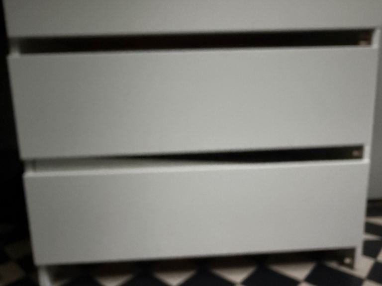 Ikea white chest of drawers 