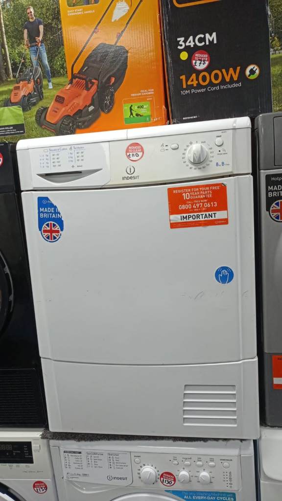 Indesit 8kg Condenser Dryer