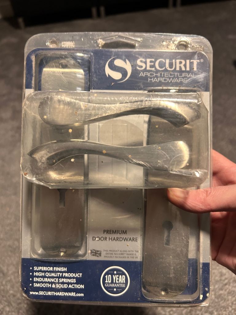 Securit Premium Door Handles - New in Packaging