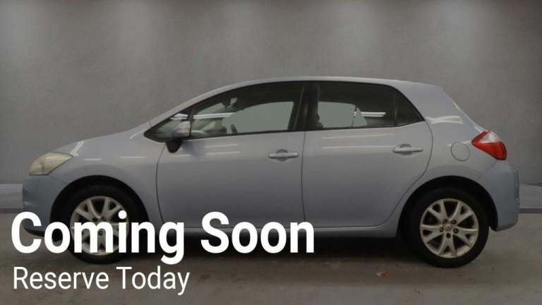 2011 Toyota Auris 1.6 V-Matic TR 5dr HATCHBACK PETROL Manual