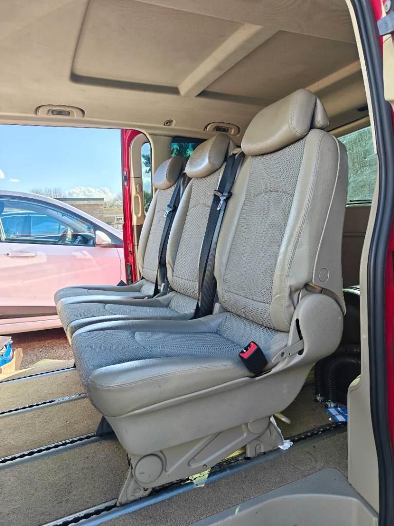 Mercedes viano rear seats 