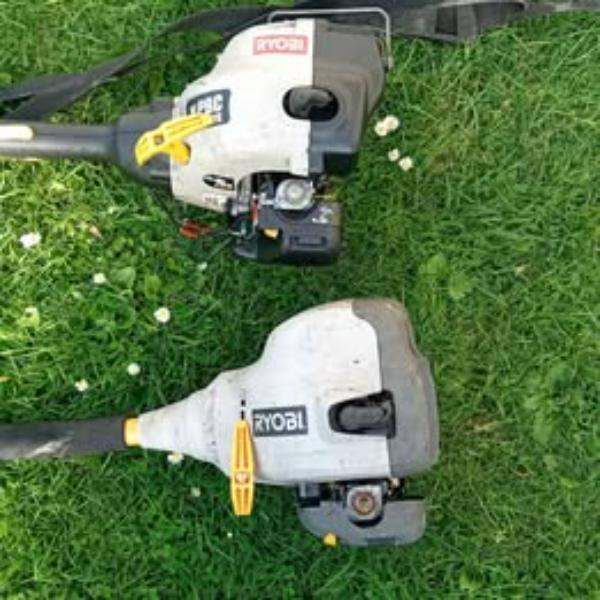 RYOBI  x 2 petrol strimmer's, spares or repair