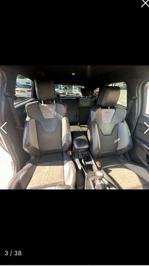 Ford Foucs St-3 recaro  leather interior