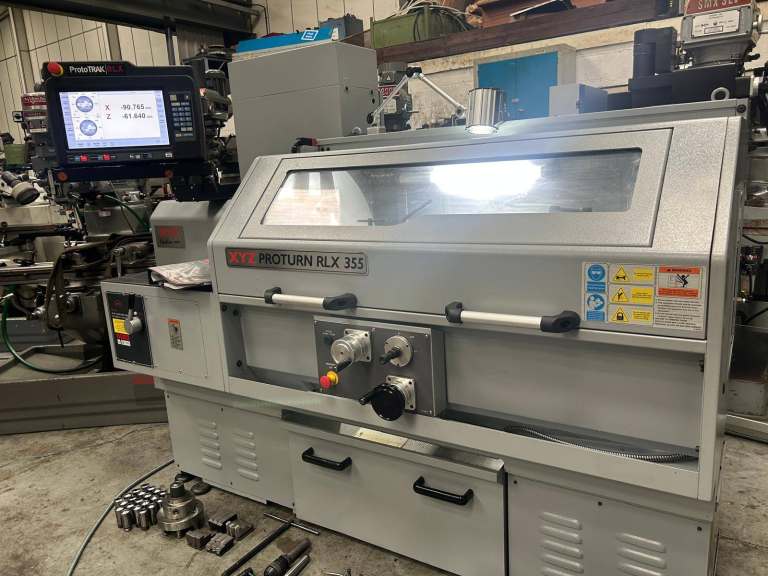 XYX RLX 355 SEMI CNC LATHE YEAR 2019