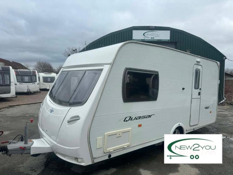 2008 Lunar Quasar 462 2 Berth Caravan + Motor Mover - STOCK H037 - REDUCED