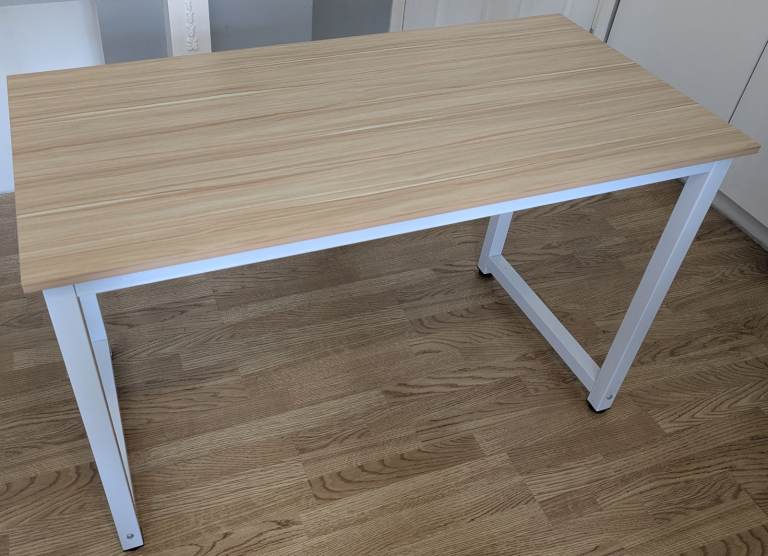 Beech Wood Office/Gaming Desk - As Good As New