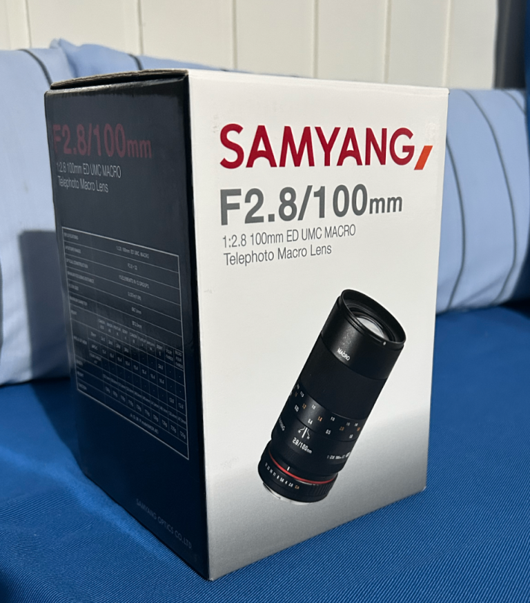 Samyang / Rokinon 100mm Macro lens for Fuji X Mount
