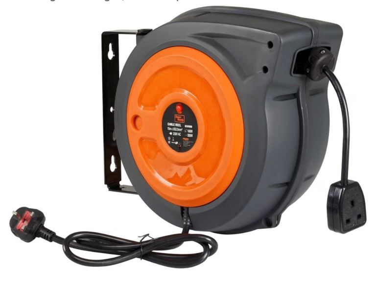 Retractable Extension Cable Reel