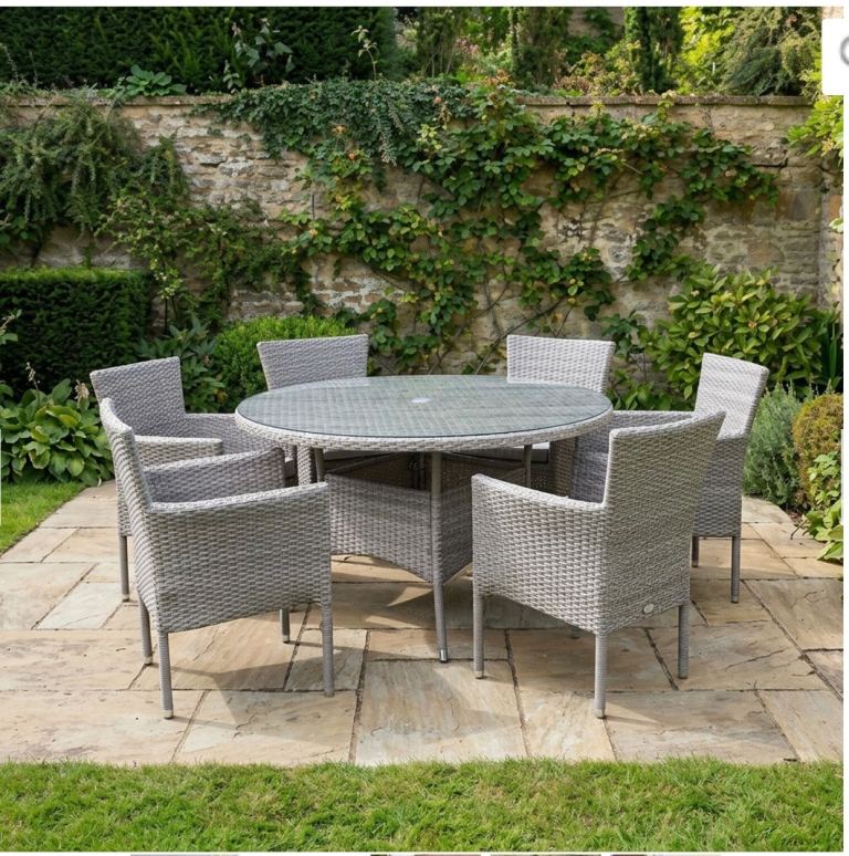 Madrid 7 piece dining set (perfect condition)