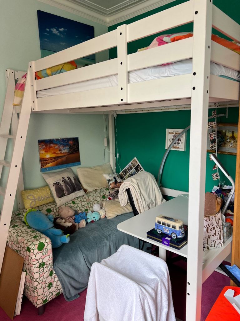 IKEA Loft/Double bunk bed