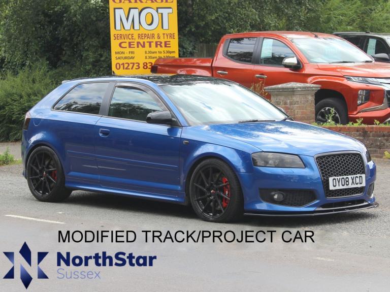 2008 Audi S3 2.0 TFSI FAST TRACK CAR Hatchback 3dr Petrol Manual quattro