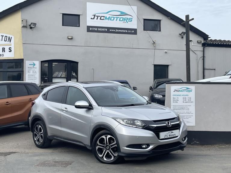 HONDA HR-V 1.6 i-DTEC EX 5dr Man, diesel, silver + top of the range 2017