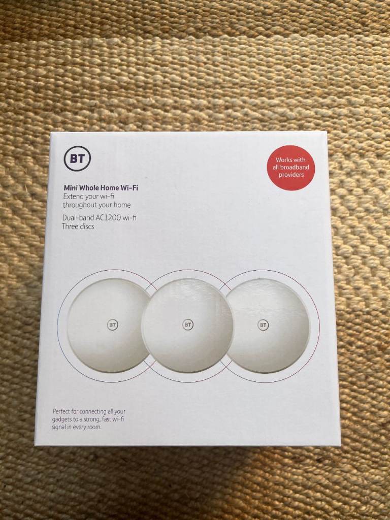 BT Mini Whole Home Wi-Fi - Dual-band AC1200 - New